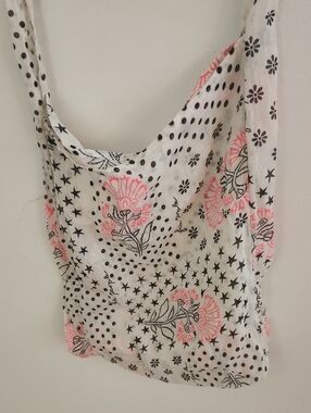 Free People Printed Tote Bag